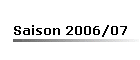Saison 2006/07